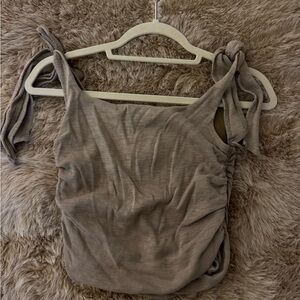 Free People Taupe Camisole Top